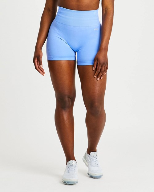 AYBL Balance V2 Seamless Shorts Niebieskie | 793451-QCD