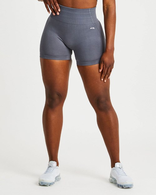 AYBL Balance V2 Seamless Shorts Szare | 392801-JMW