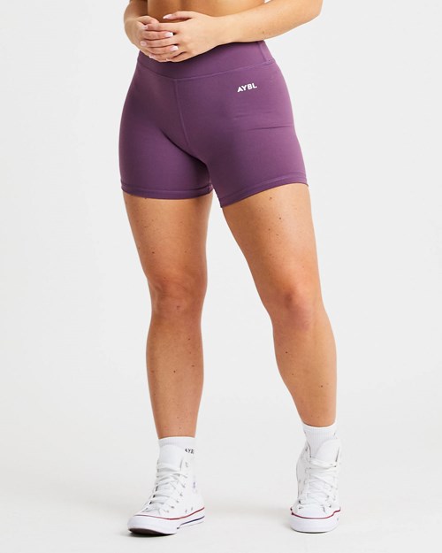 AYBL Core Shorts Fioletowe | 398075-YNC