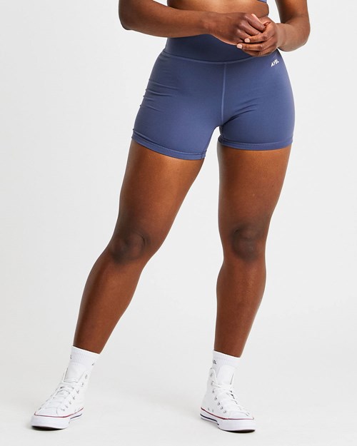 AYBL Core Shorts Granatowe Niebieskie | 824796-NHJ