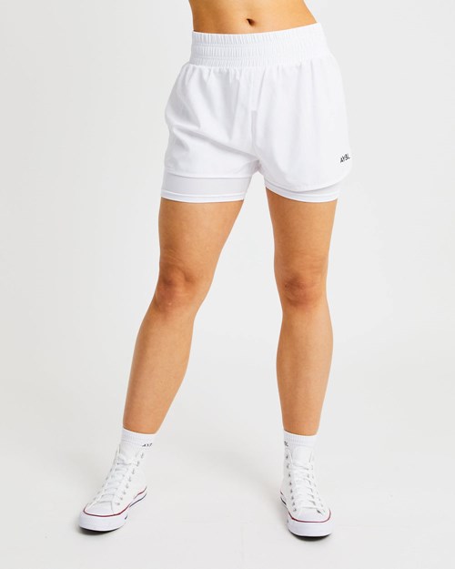 AYBL Define Shorts Białe | 594637-CZL