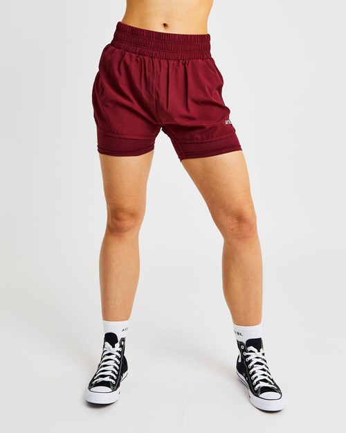 AYBL Define Shorts Wine | 815729-UVM