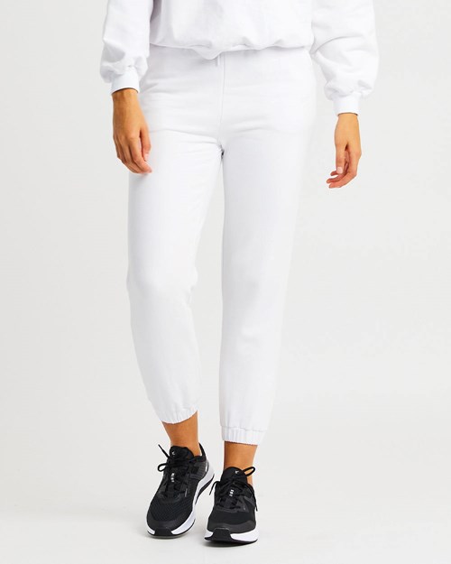 AYBL Everyday Oversized Joggers Białe | 783012-TVP