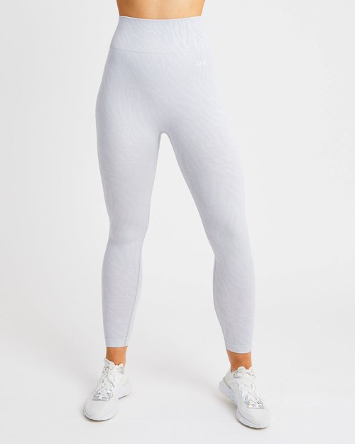 AYBL Evolve Animal Seamless Leggings Głęboka Szare | 371048-LIA