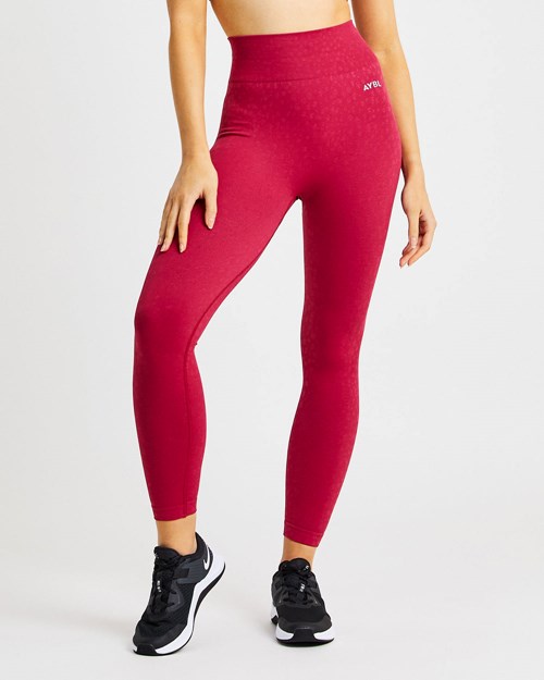 AYBL Evolve Speckle Seamless Leggings Raspberry | 982753-PWQ