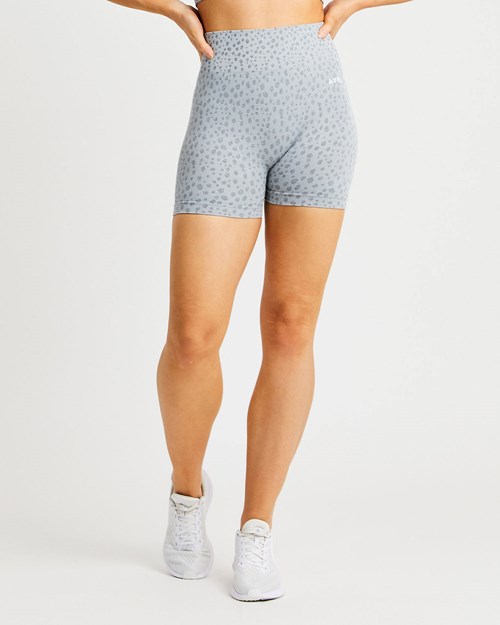 AYBL Evolve Speckle Seamless Shorts Głęboka Szare | 450712-UZB