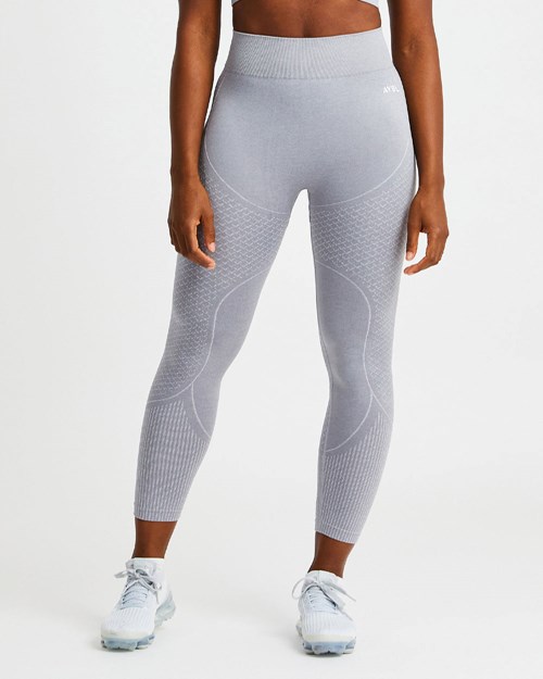 AYBL Impact Seamless Leggings Szare | 658790-YCS