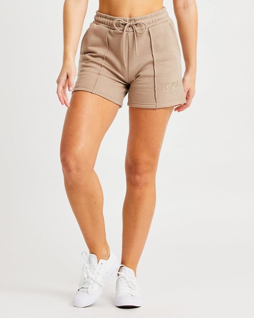 AYBL Luxe Shorts Mocha | 392607-IOW