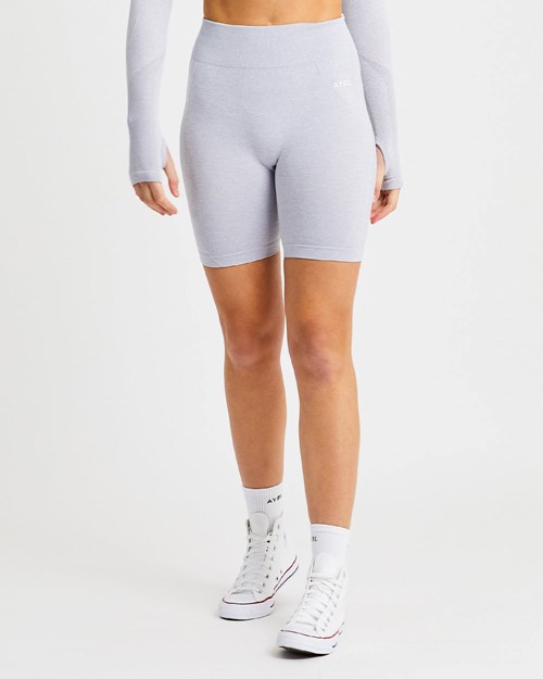 AYBL Motion Seamless Cycling Shorts Głęboka Szare | 568394-OCQ