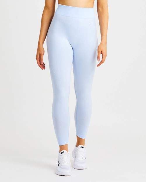 AYBL Motion Seamless Leggings Niebieskie | 602738-WZL