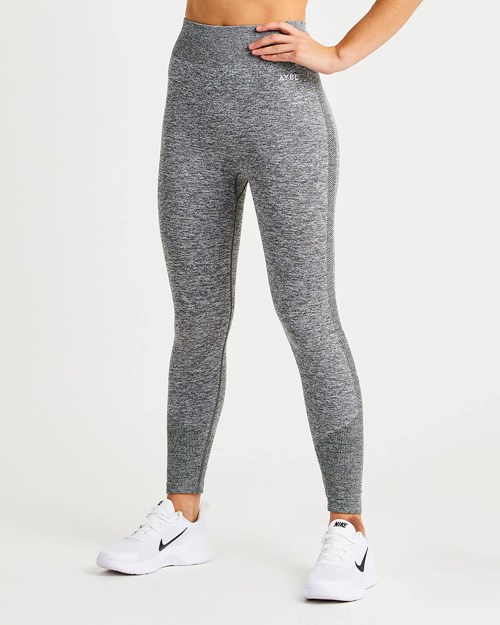 AYBL Motion Seamless Leggings Szare | 637028-SHP