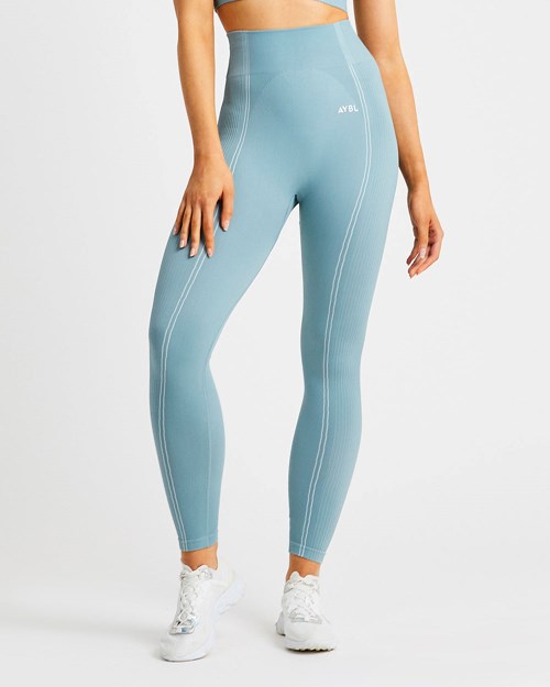 AYBL Reflex Seamless Leggings Teal | 839057-DCS