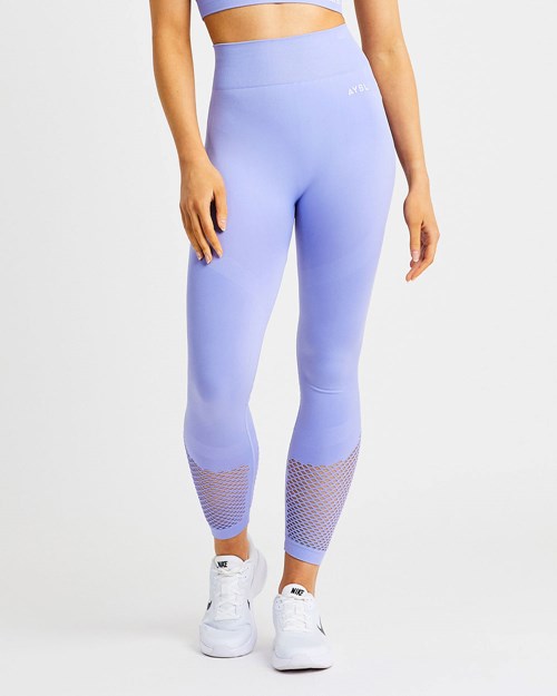 AYBL Reform Seamless Leggings Fioletowe | 237650-TQK