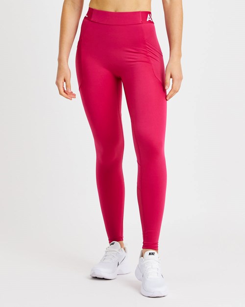 AYBL Treningowe Leggings Raspberry | 094178-YRG