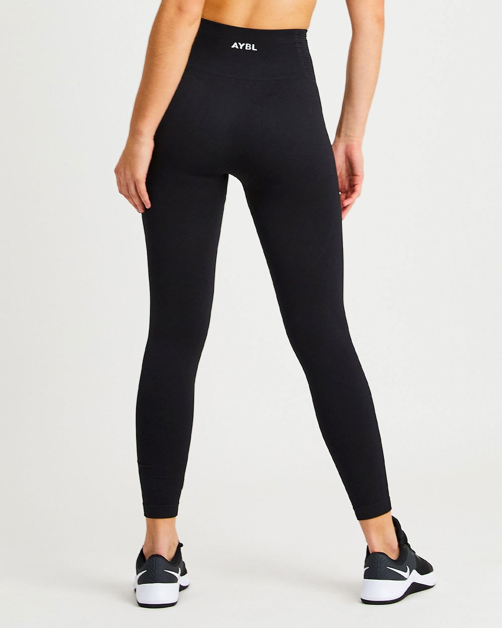 AYBL Balance V2 Seamless Leggings Czarne | 350879-YSV