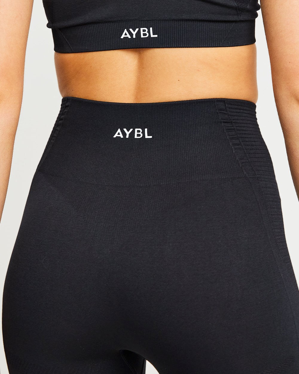 AYBL Balance V2 Seamless Leggings Czarne | 350879-YSV