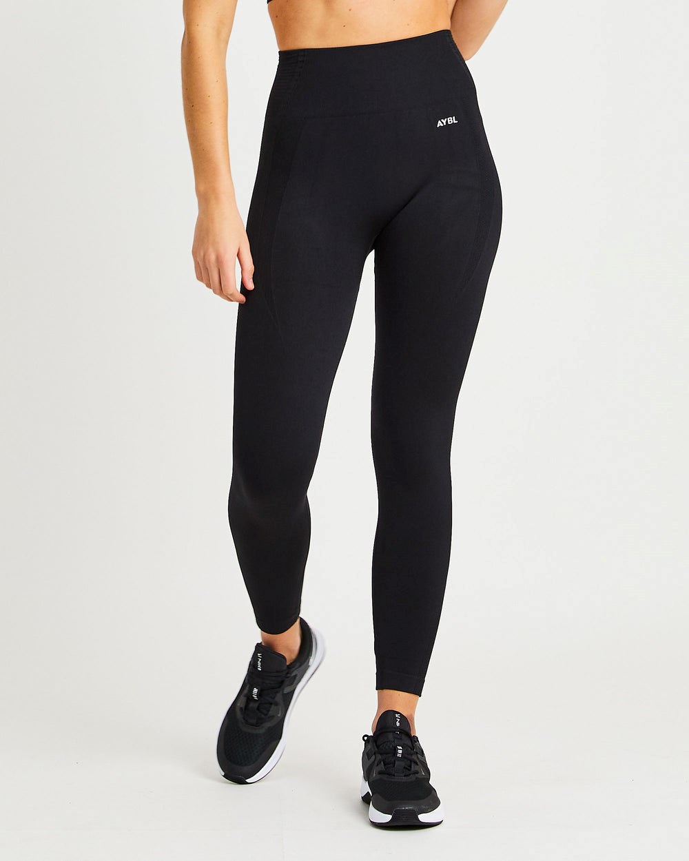 AYBL Balance V2 Seamless Leggings Czarne | 350879-YSV