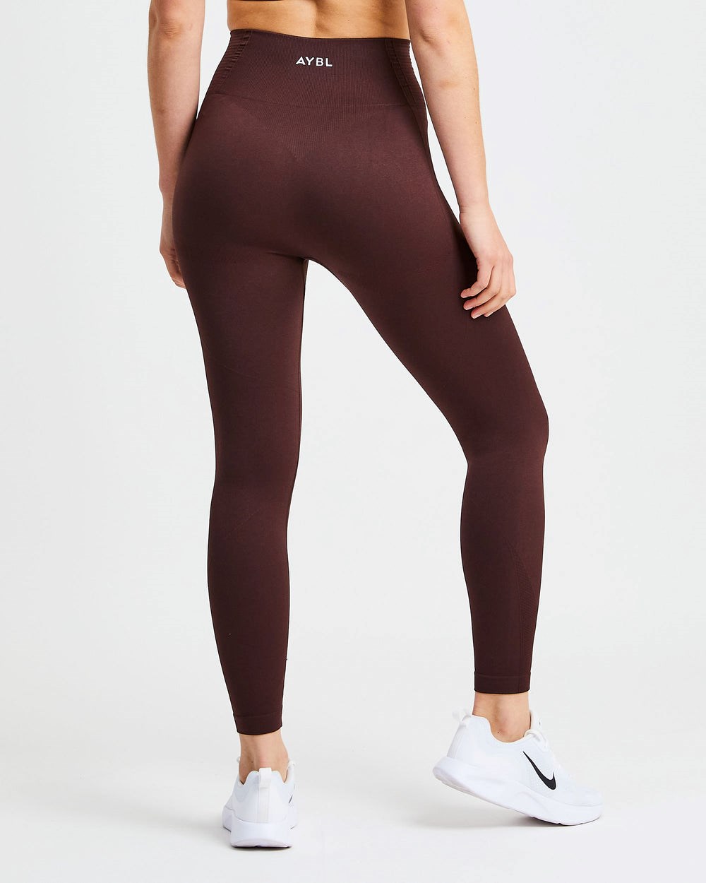 AYBL Balance V2 Seamless Leggings Czekolada Brązowe | 814369-TAL