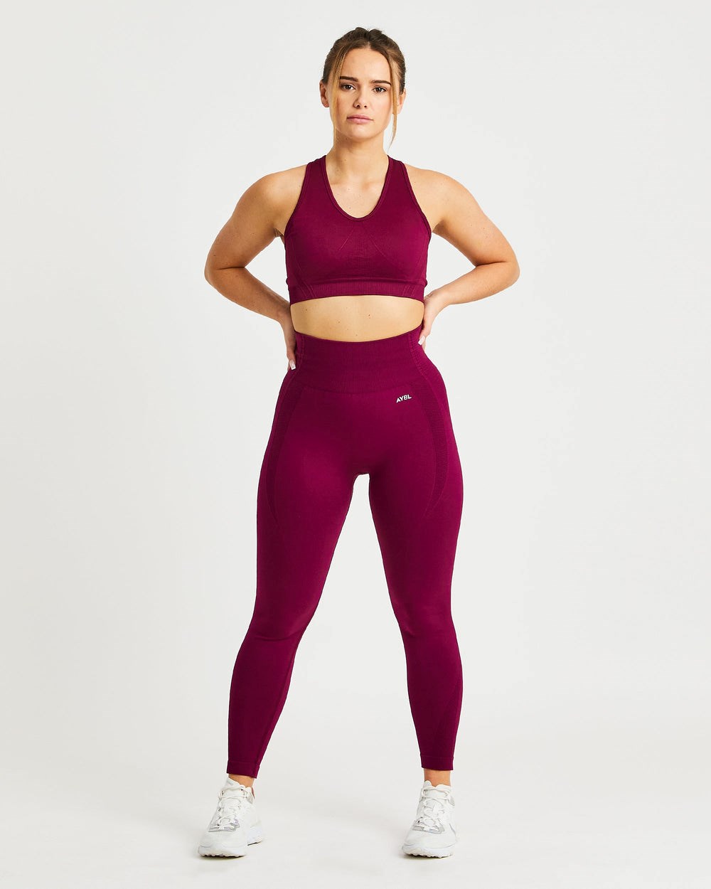 AYBL Balance V2 Seamless Leggings Fioletowe | 876234-ZSR