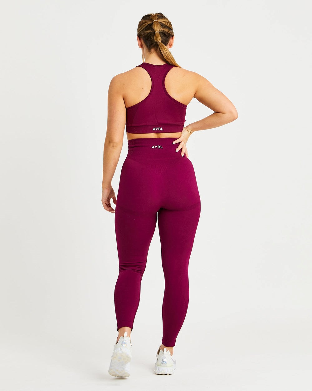 AYBL Balance V2 Seamless Leggings Fioletowe | 876234-ZSR