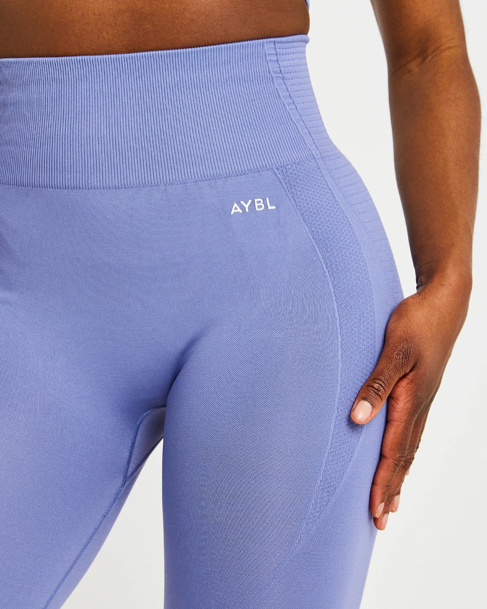 AYBL Balance V2 Seamless Leggings Niebieskie | 175238-XGT