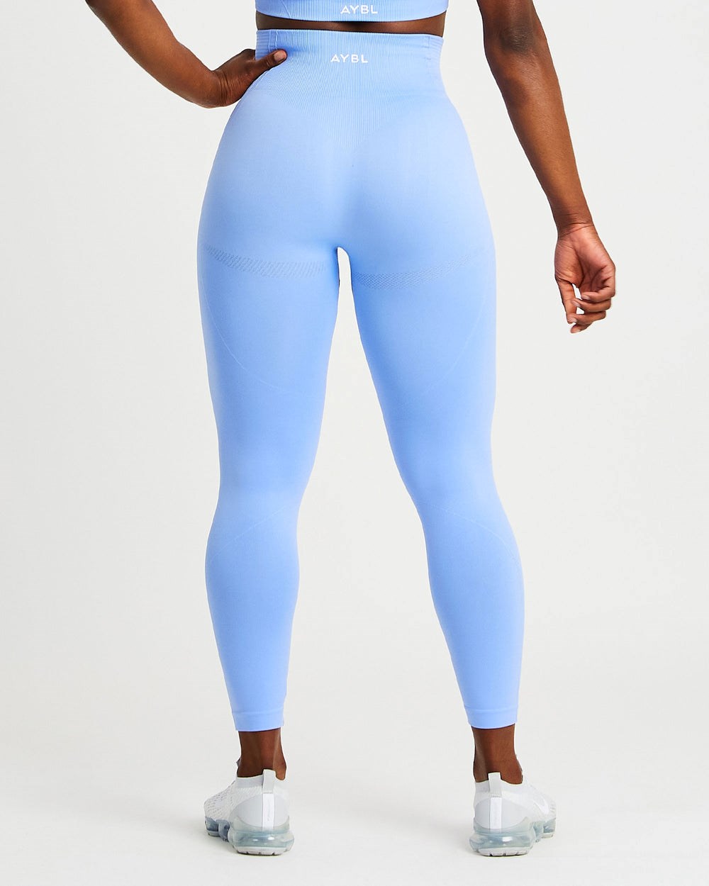 AYBL Balance V2 Seamless Leggings Niebieskie | 845127-SNC