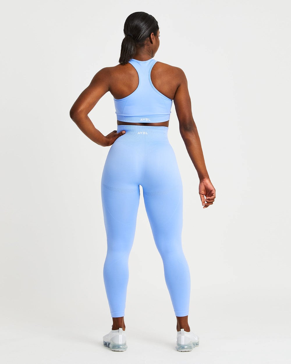 AYBL Balance V2 Seamless Leggings Niebieskie | 845127-SNC