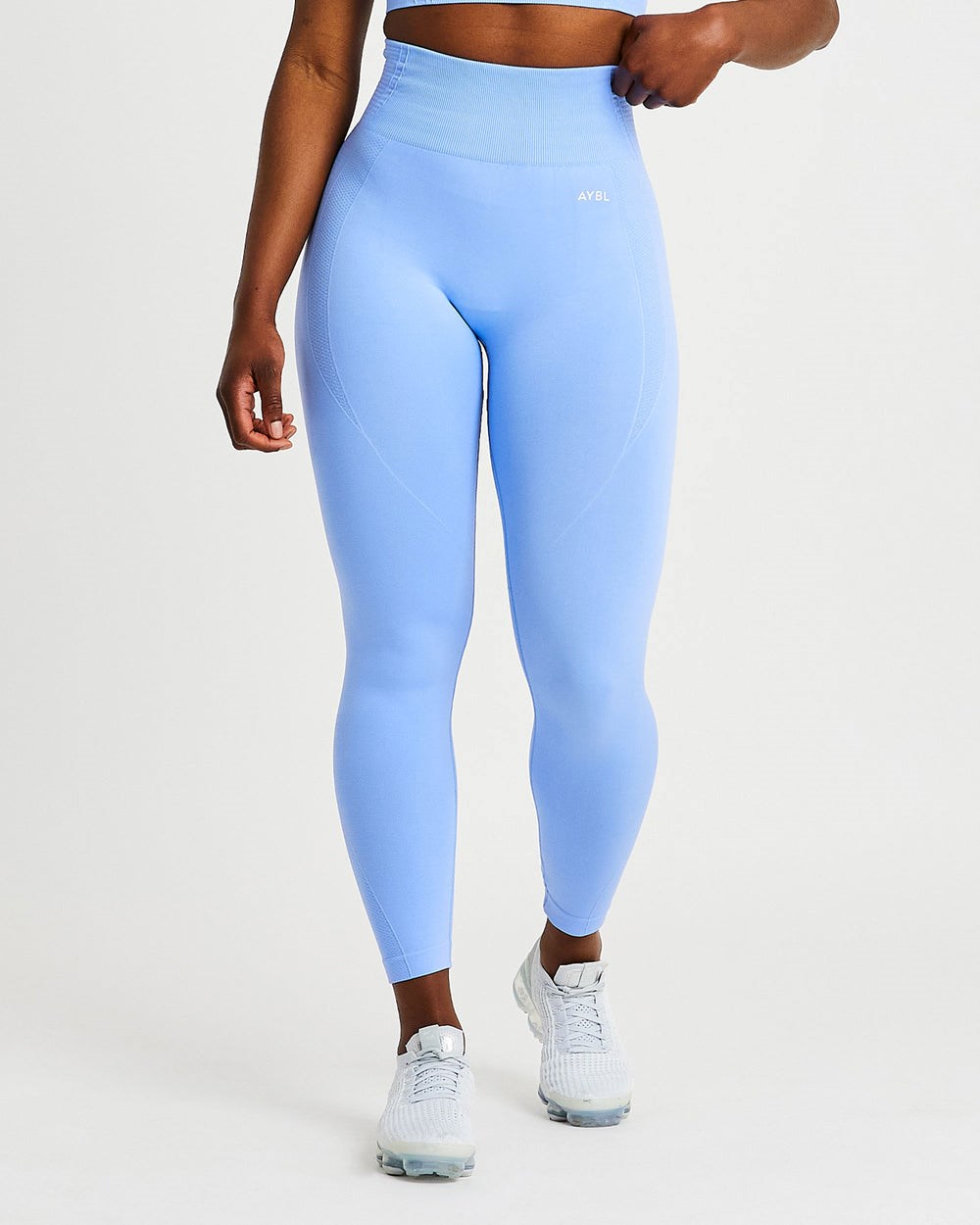 AYBL Balance V2 Seamless Leggings Niebieskie | 845127-SNC