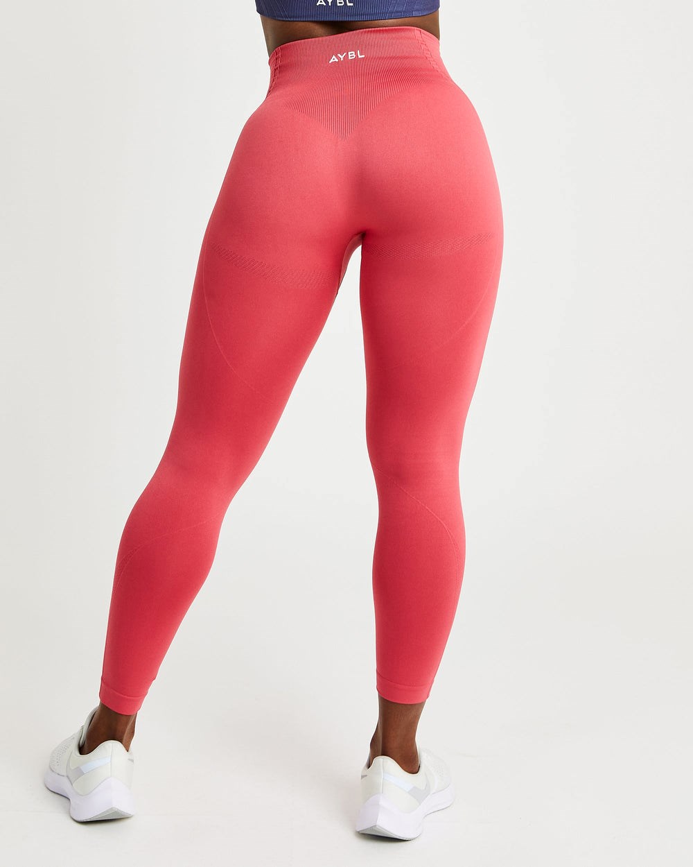 AYBL Balance V2 Seamless Leggings Różowe | 015964-KGE