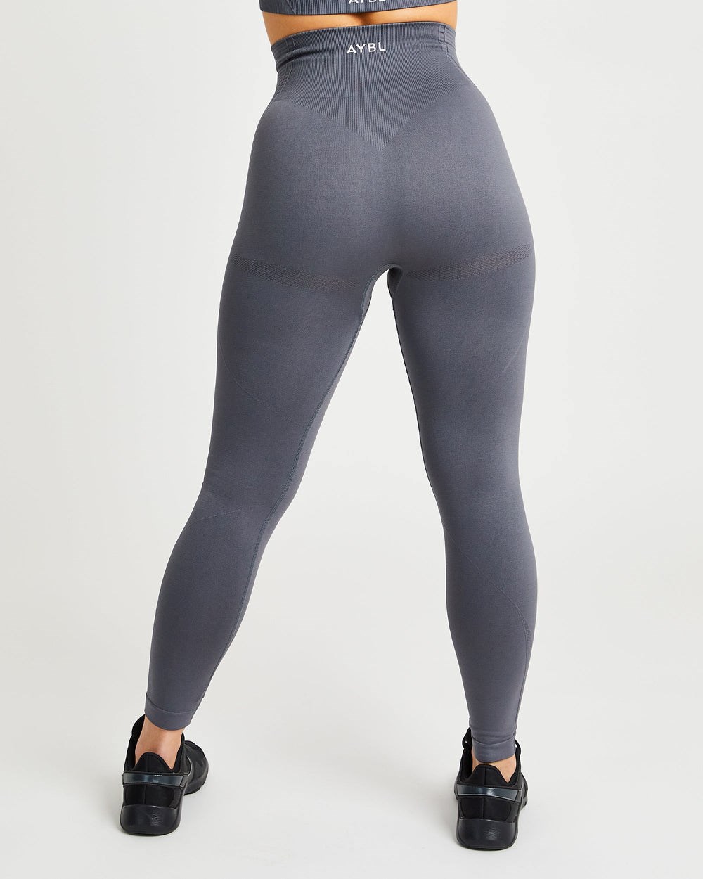 AYBL Balance V2 Seamless Leggings Szare | 024396-AKF