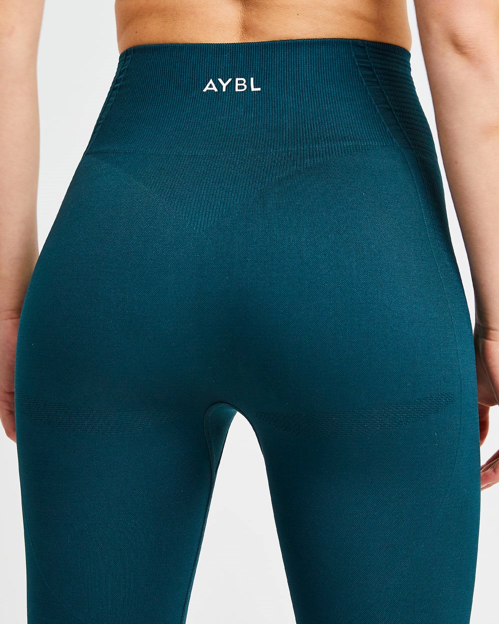 AYBL Balance V2 Seamless Leggings Zielone | 874095-VWT