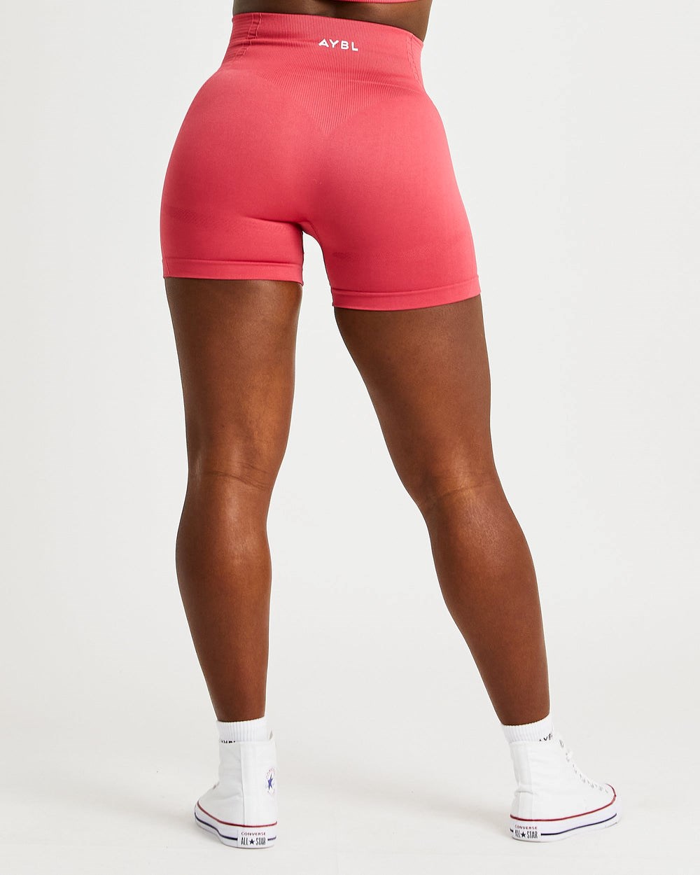 AYBL Balance V2 Seamless Shorts Różowe | 057236-JLI