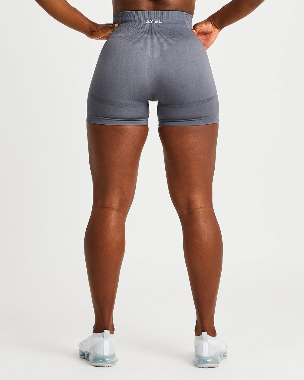 AYBL Balance V2 Seamless Shorts Szare | 392801-JMW