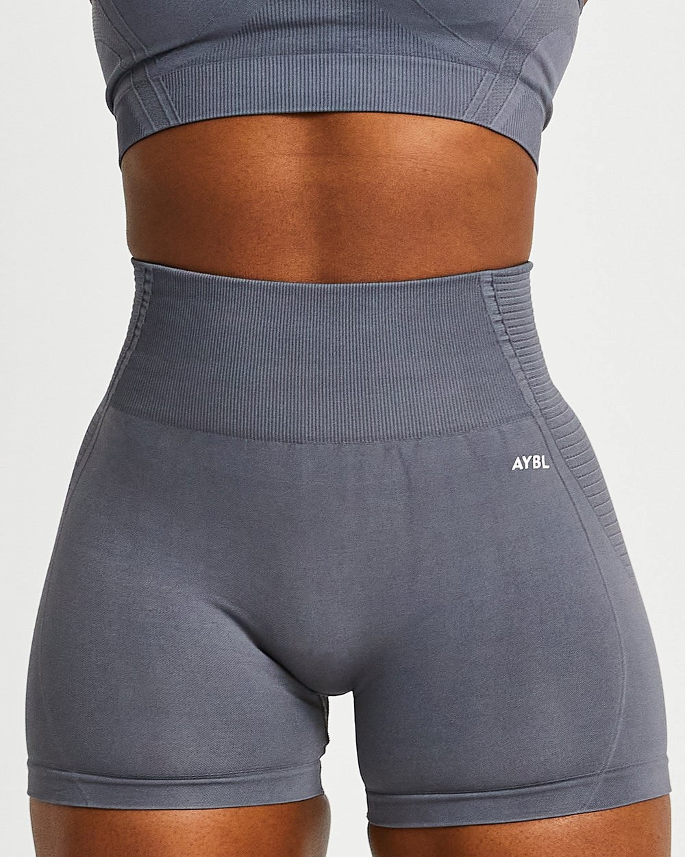 AYBL Balance V2 Seamless Shorts Szare | 392801-JMW