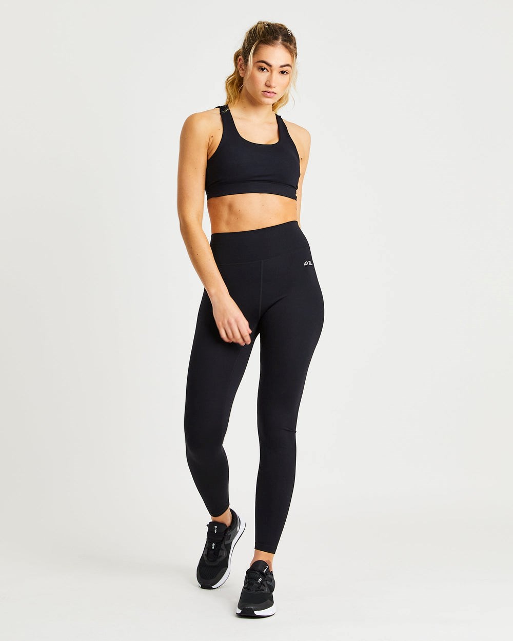 AYBL Core Leggings Czarne | 269703-FLE