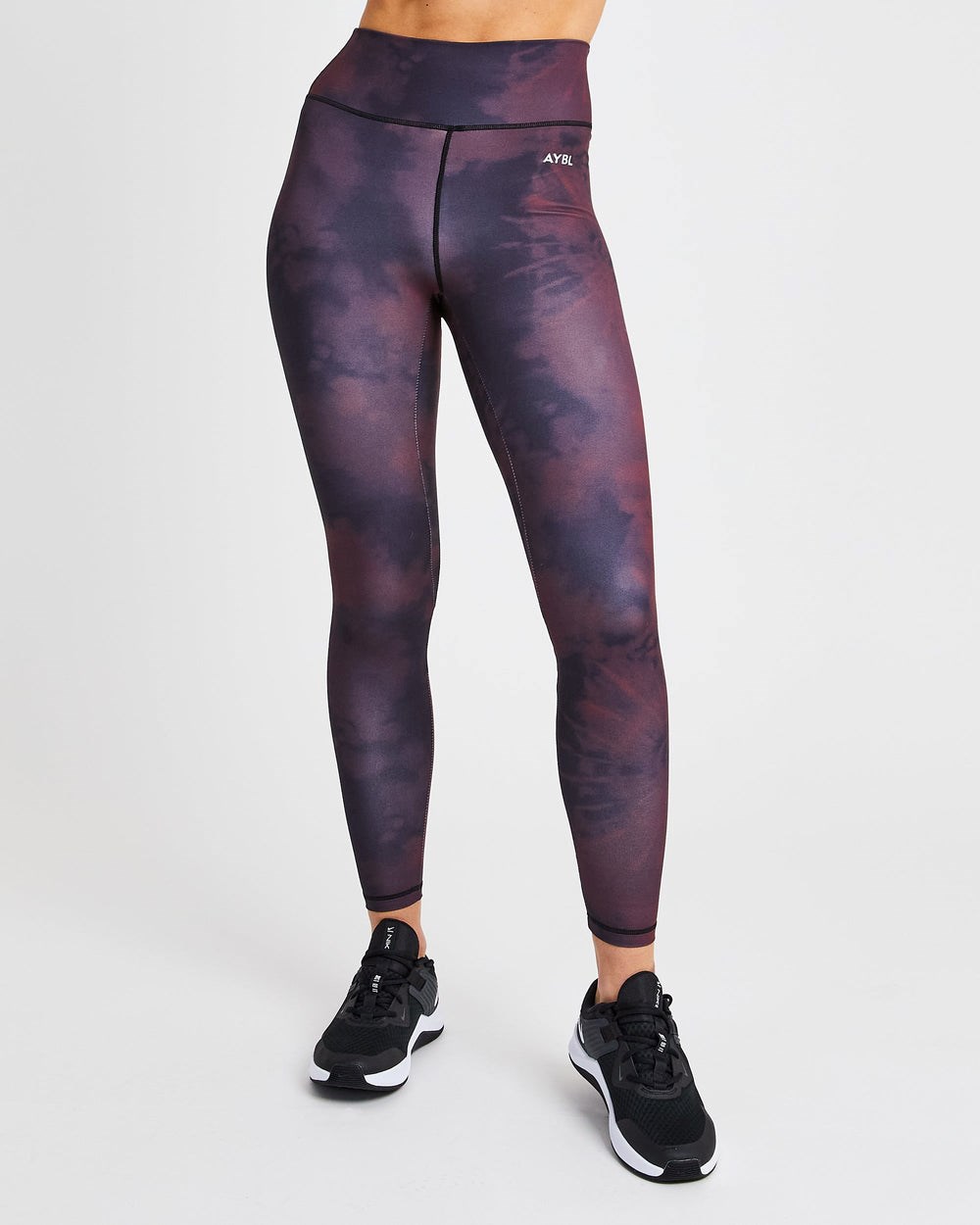 AYBL Core Leggings Czerwone | 069823-NYA