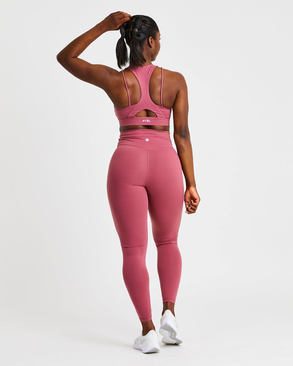 AYBL Core Leggings Czerwone | 760543-FVI