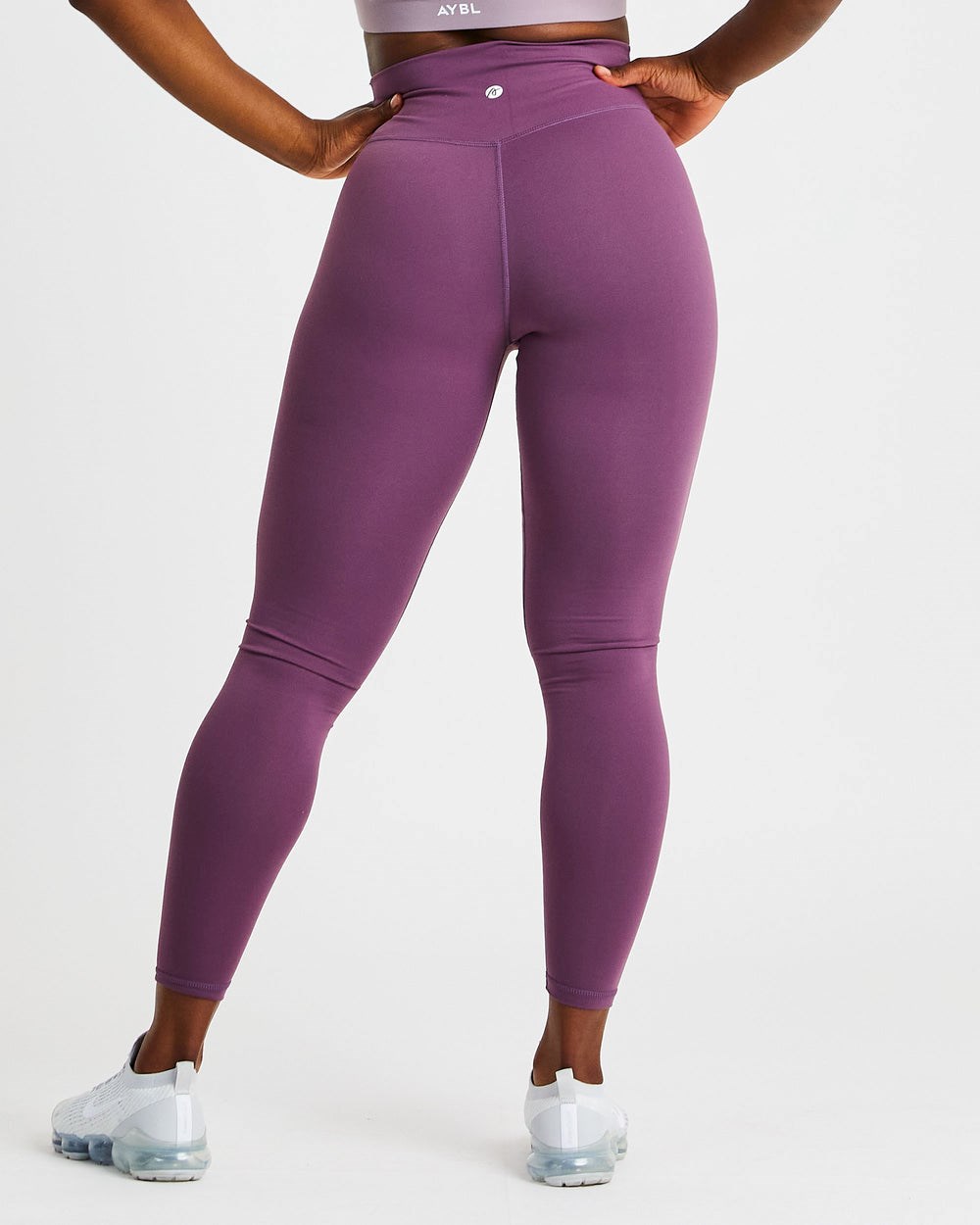 AYBL Core Leggings Fioletowe | 507463-YPF