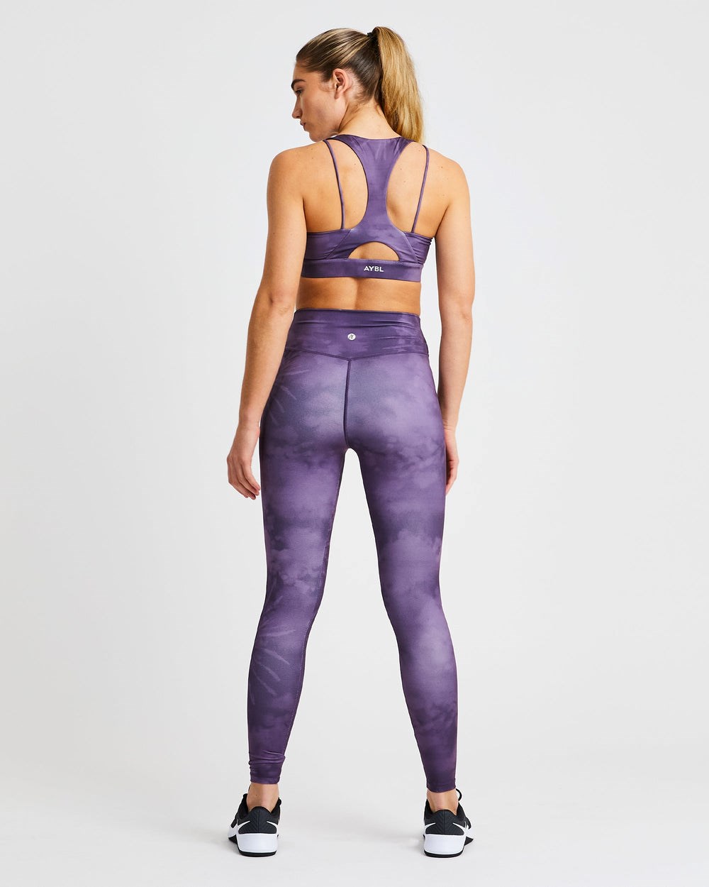 AYBL Core Leggings Fioletowe | 768342-ILV