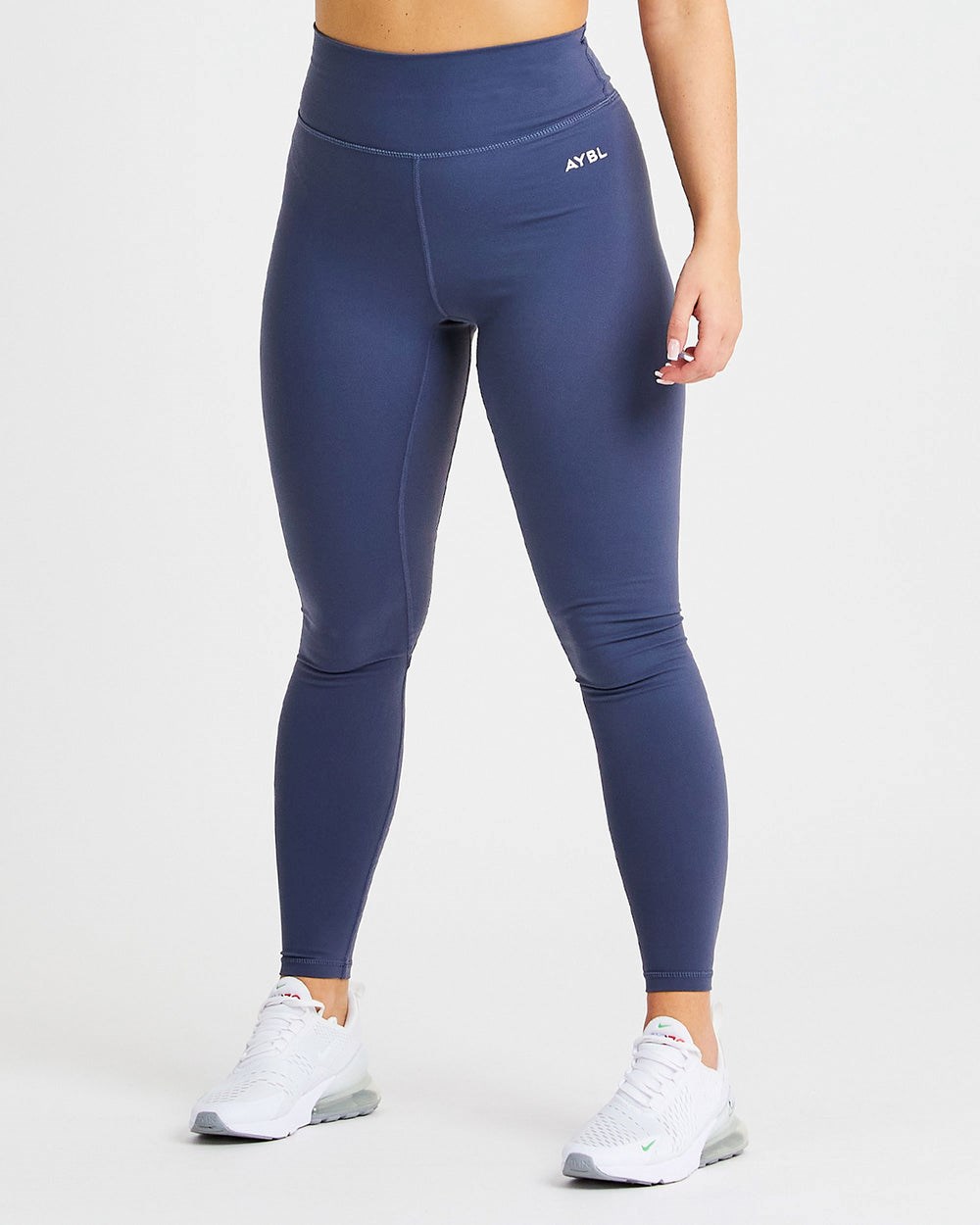 AYBL Core Leggings Granatowe Niebieskie | 815076-SBW