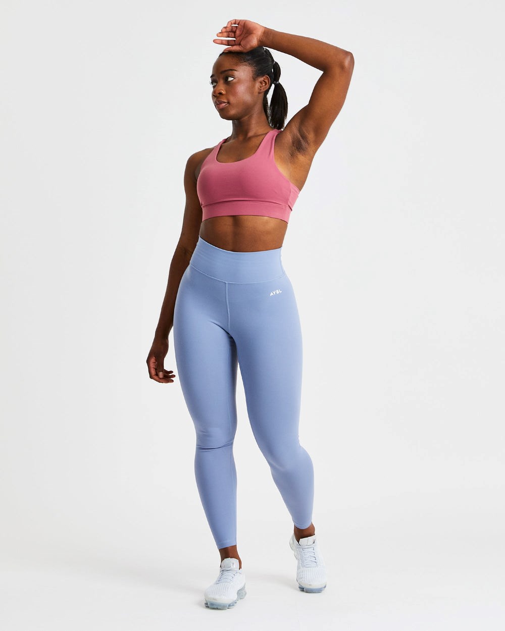 AYBL Core Leggings Niebieskie | 735240-SRD