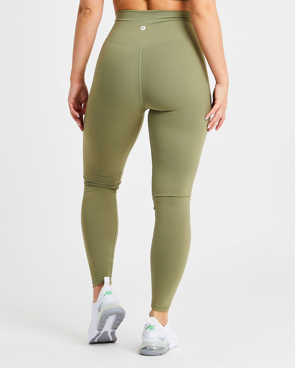 AYBL Core Leggings Oliwkowe | 492508-RQO