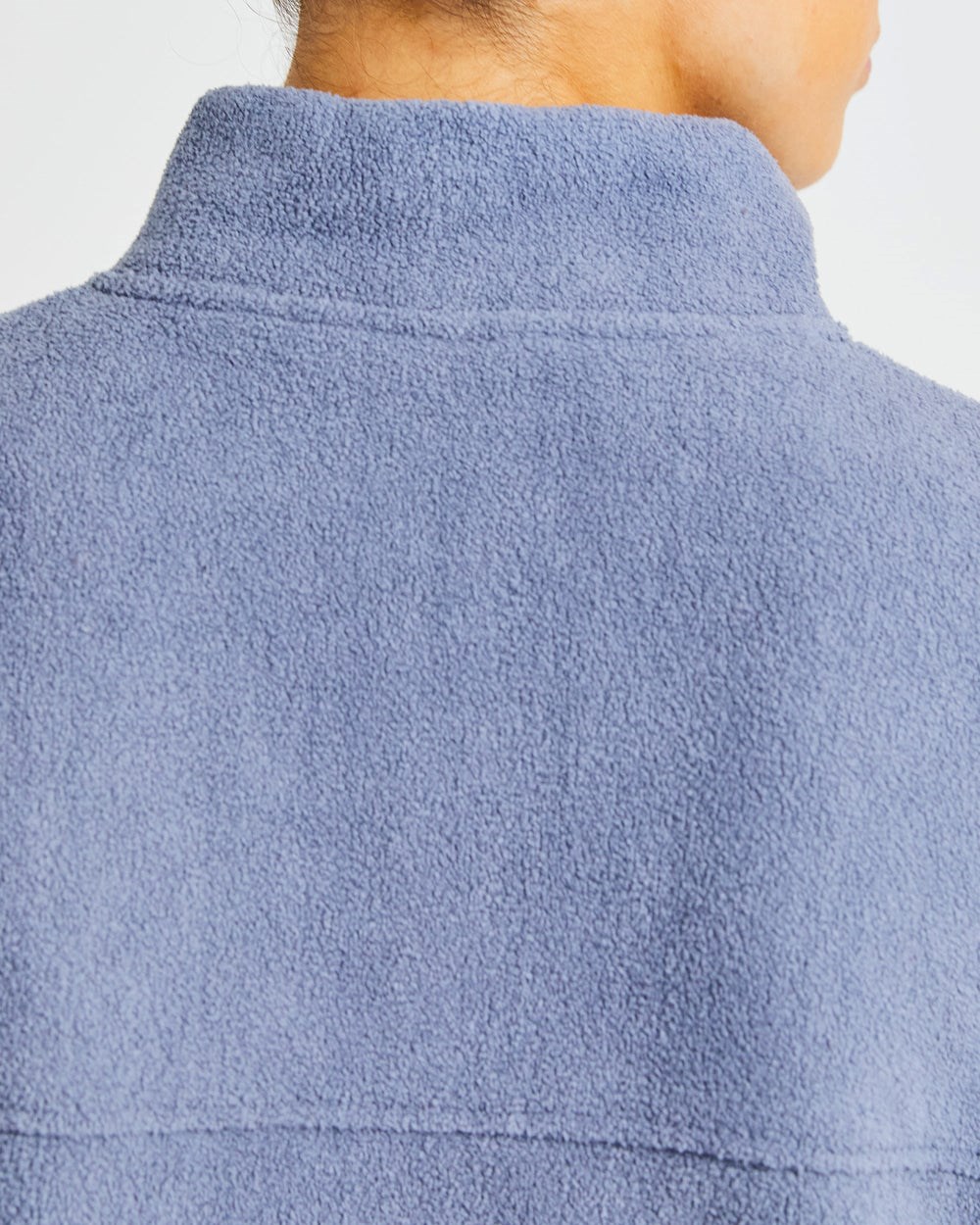 AYBL Effortless Oversized Fleece Niebieskie | 645729-FQR