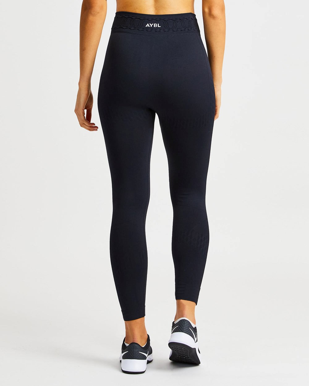 AYBL Elevate Seamless Leggings Czarne | 195384-CQK