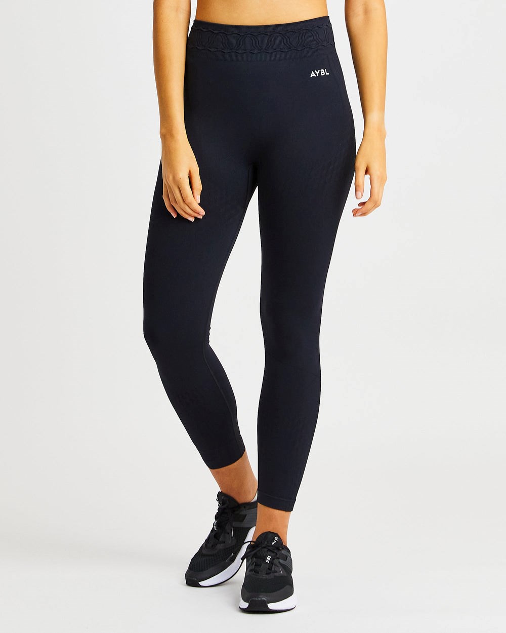 AYBL Elevate Seamless Leggings Czarne | 195384-CQK