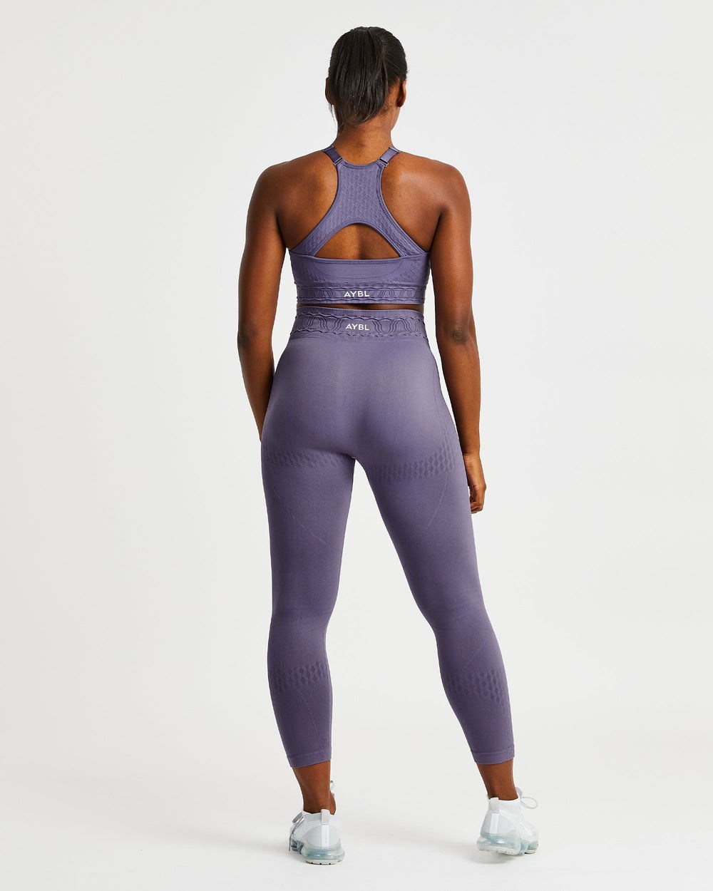 AYBL Elevate Seamless Leggings Fioletowe | 329610-TMX