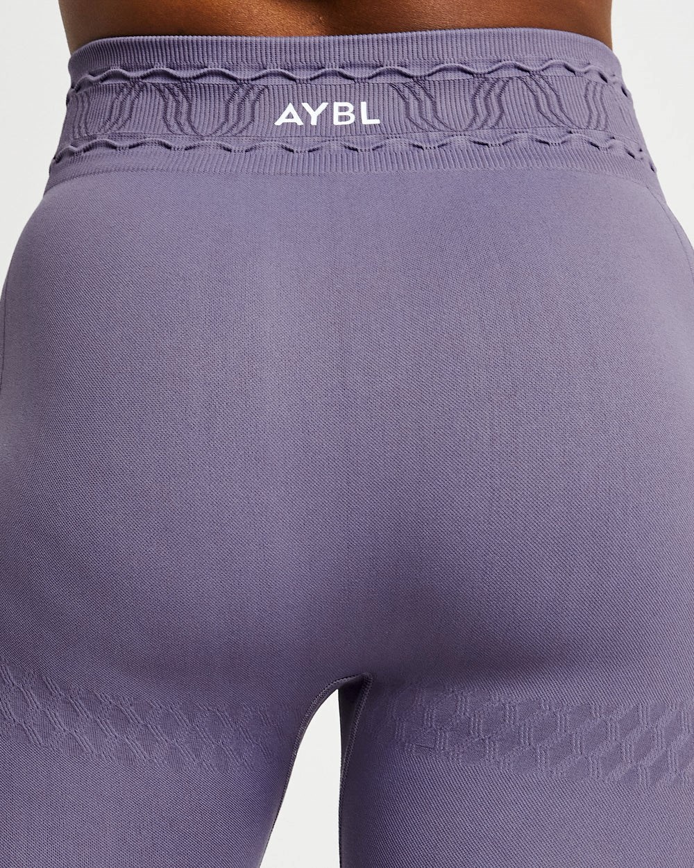 AYBL Elevate Seamless Leggings Fioletowe | 329610-TMX