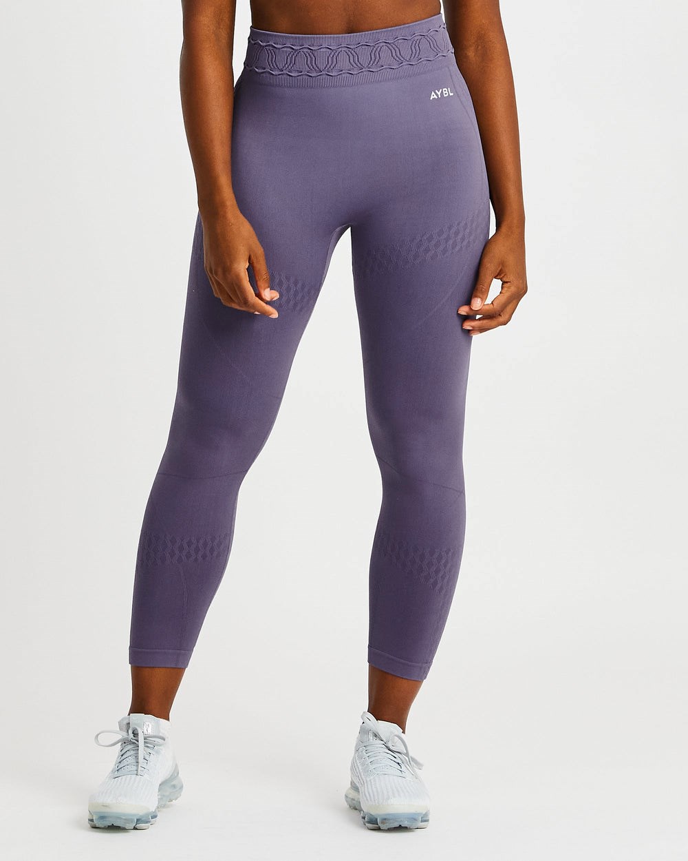 AYBL Elevate Seamless Leggings Fioletowe | 329610-TMX