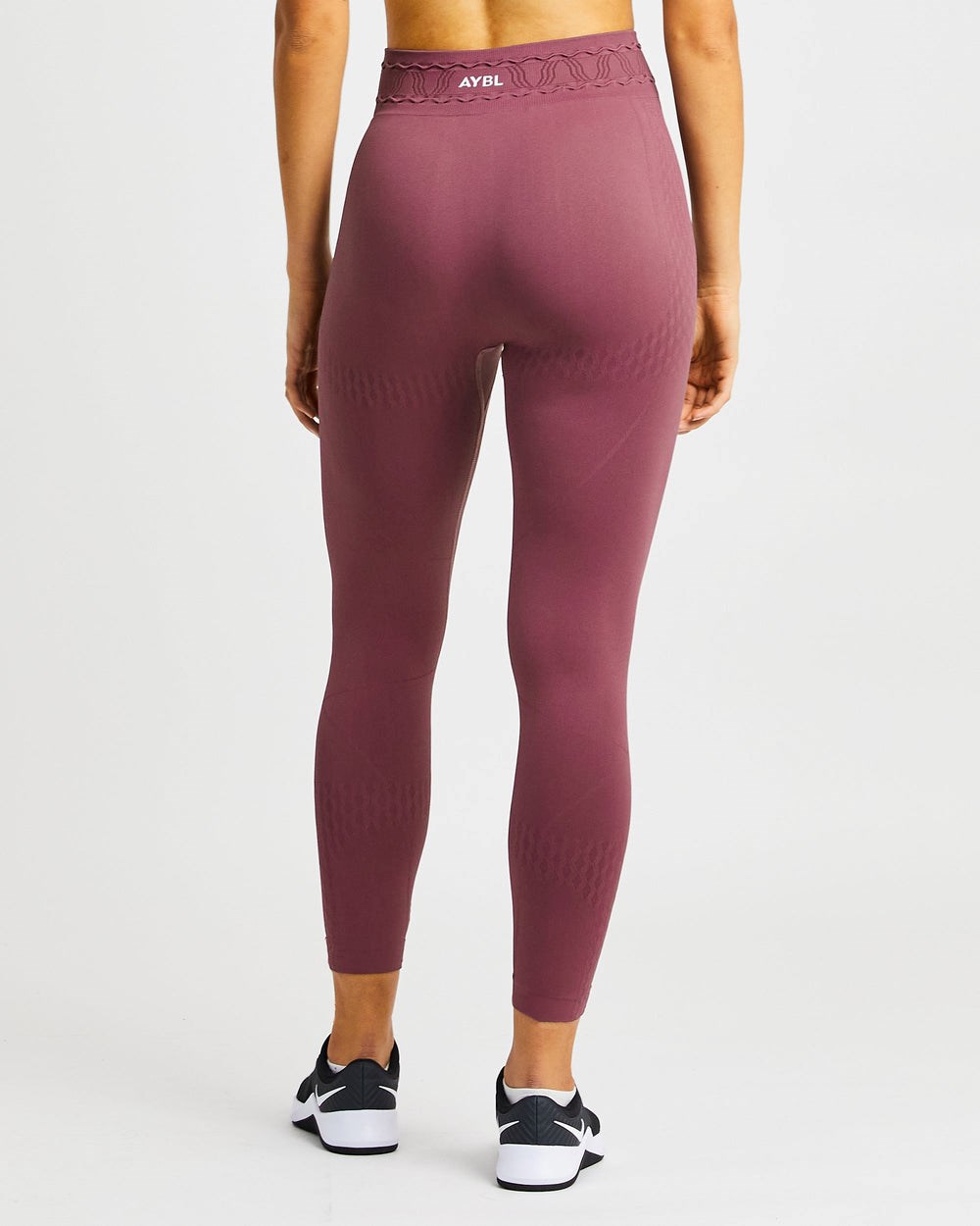 AYBL Elevate Seamless Leggings Różowe | 308627-IDM