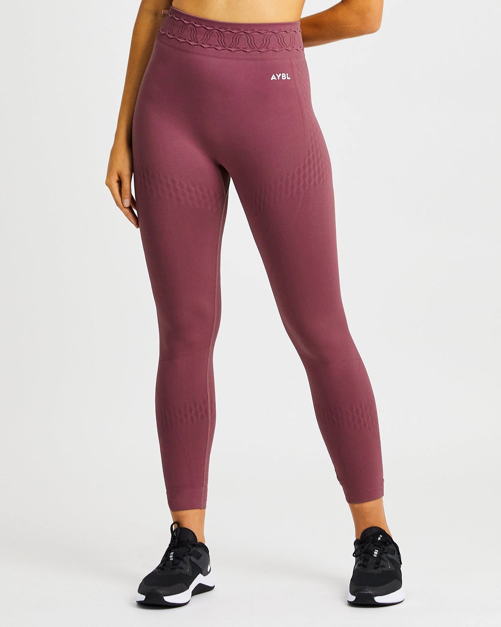 AYBL Elevate Seamless Leggings Różowe | 308627-IDM